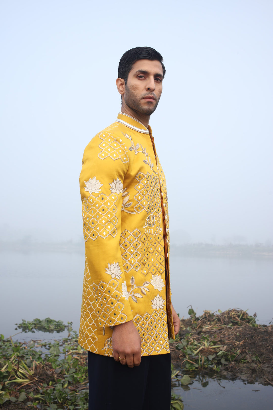 Multi-Colored 3-Piece Ensemble – Perfect for Haldi