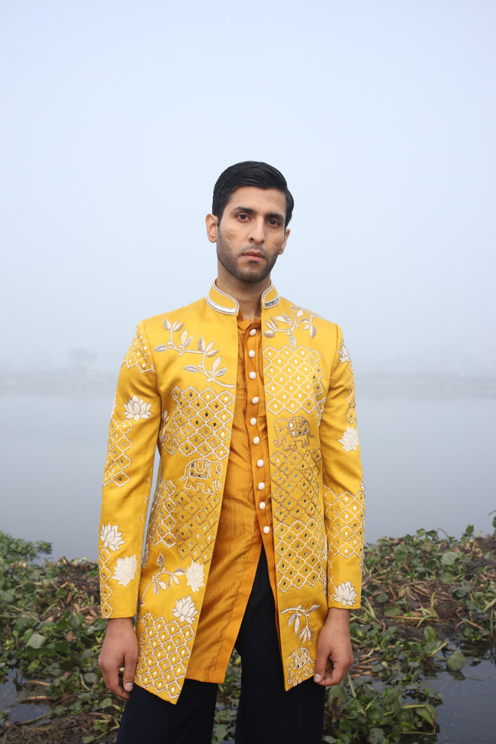 Multi-Colored 3-Piece Ensemble – Perfect for Haldi