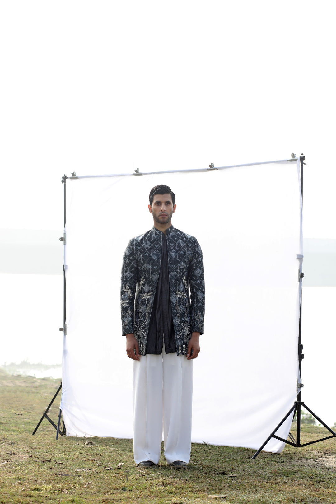 Greyish-Black Carnival Ensemble