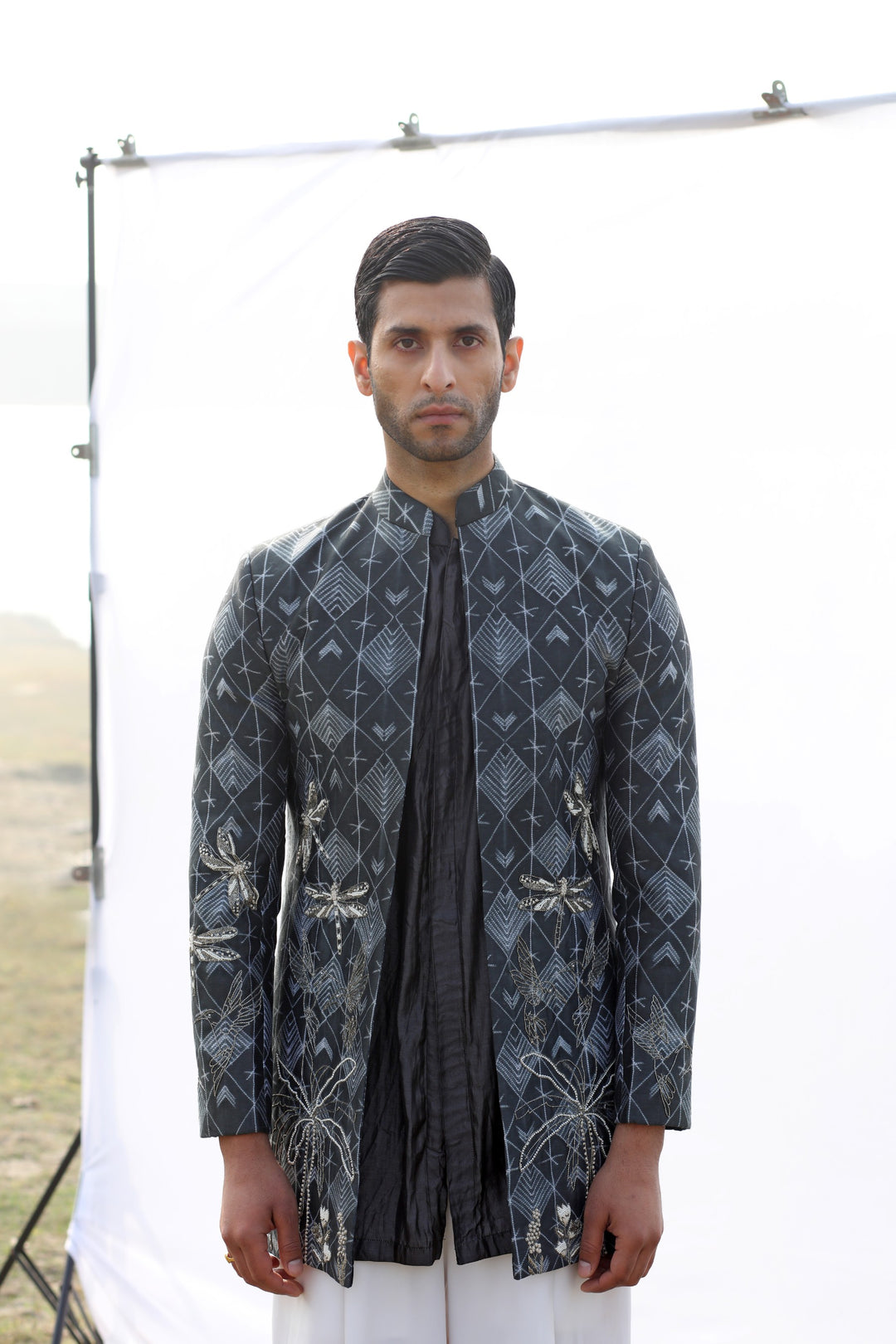 Greyish-Black Carnival Ensemble