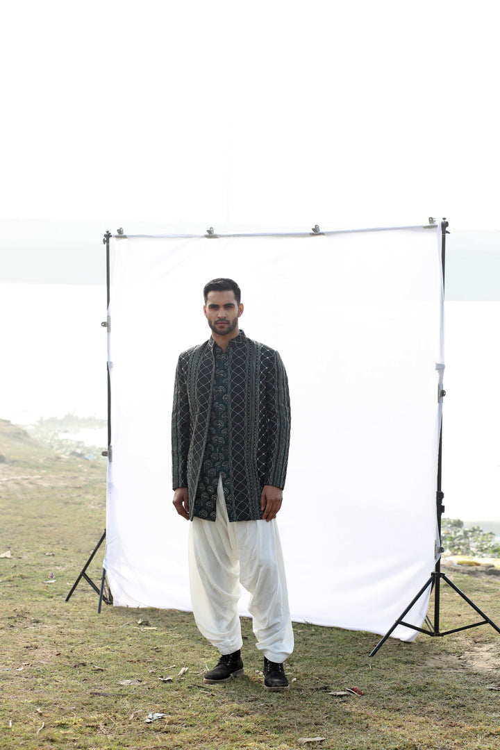 Greyish-Black Carnival Ensemble