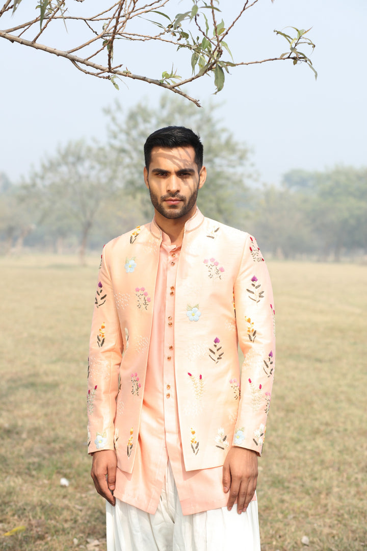 Multi-Colored 3-Piece Ensemble – Perfect for Haldi