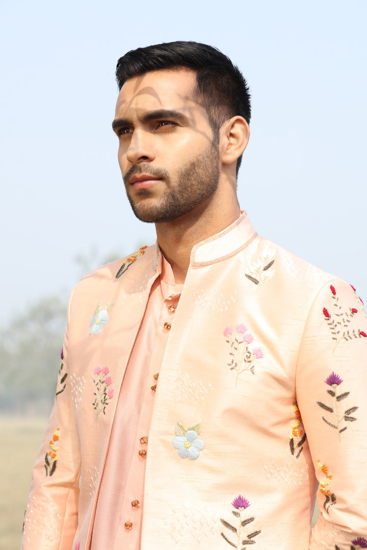 Multi-Colored 3-Piece Ensemble – Perfect for Haldi