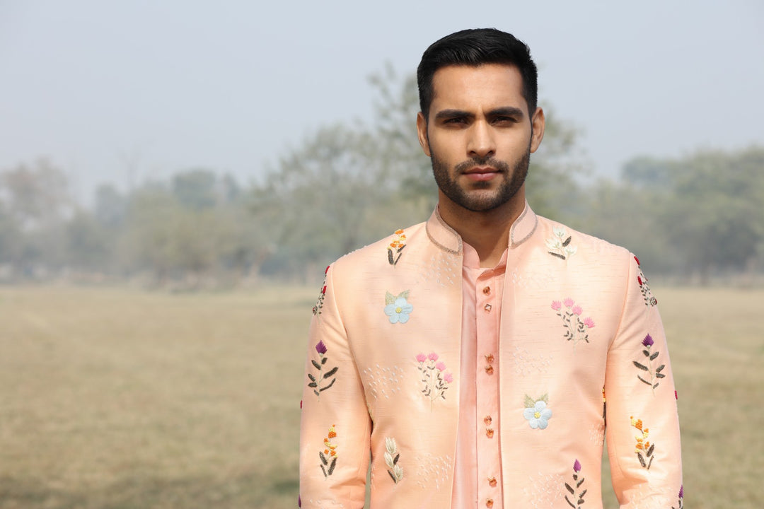 Multi-Colored 3-Piece Ensemble – Perfect for Haldi