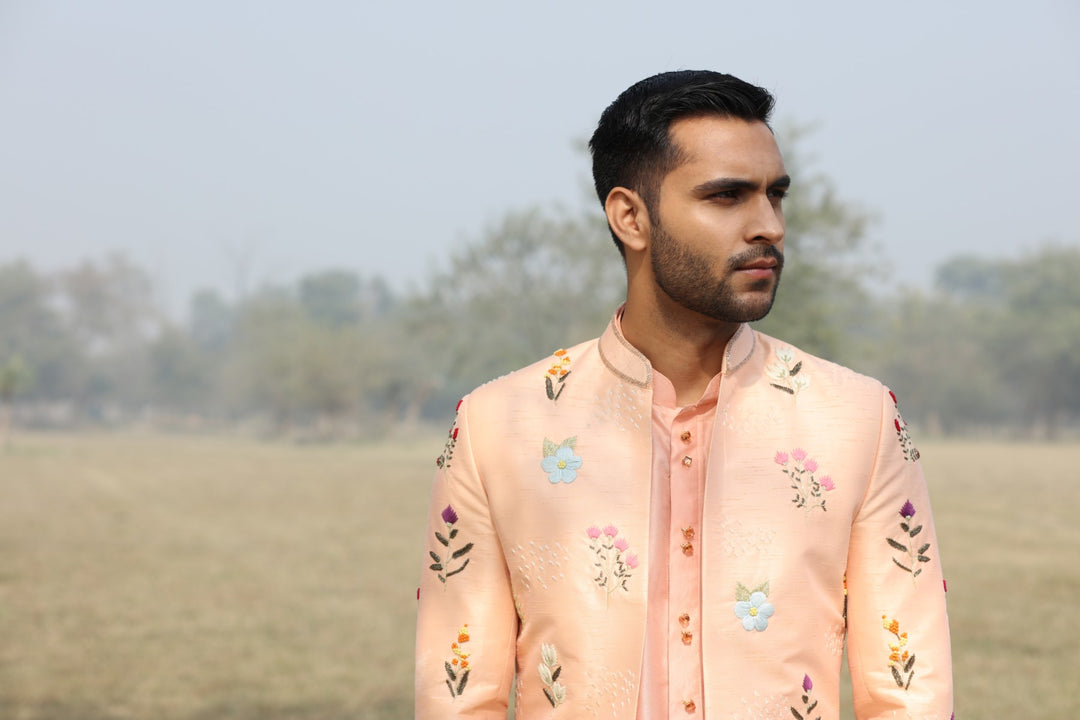 Multi-Colored 3-Piece Ensemble – Perfect for Haldi