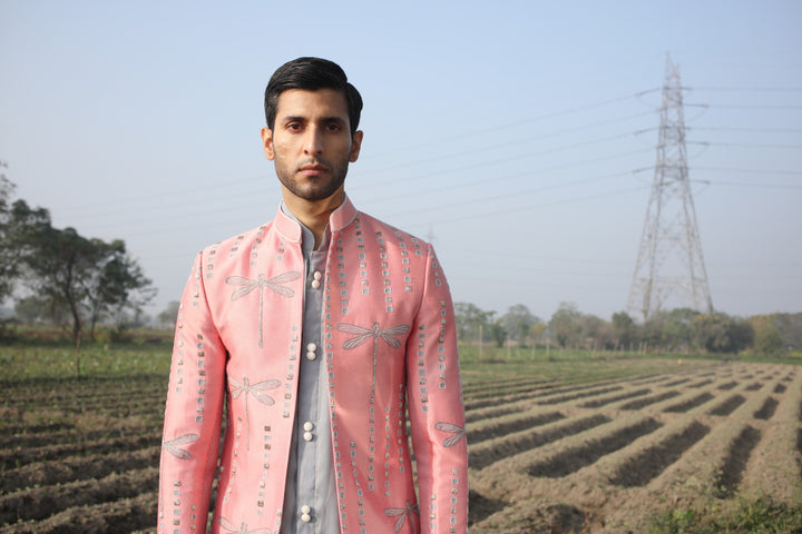 Pink & Grey 3-Piece Open Fusion Wear
