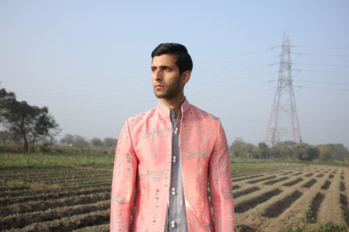 Pink & Grey 3-Piece Open Fusion Wear