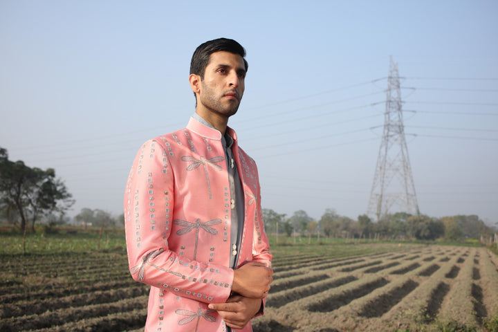 Pink & Grey 3-Piece Open Fusion Wear