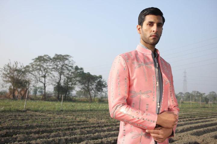 Pink & Grey 3-Piece Open Fusion Wear