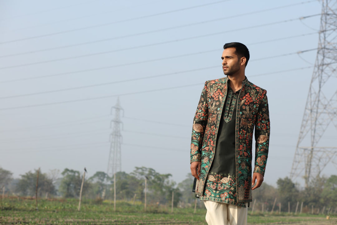 Green Ensemble – Perfect for Mehendi