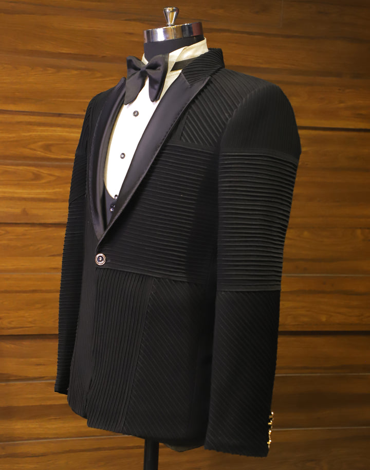 TRENT: The Single-Button Five-Piece Tuxedo Set