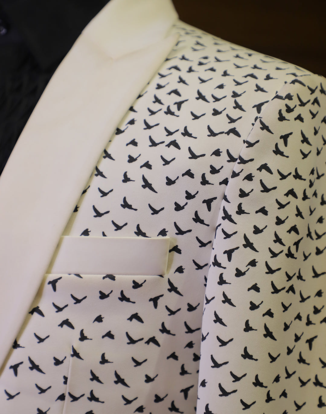 FLOCK: The Hand-Painted Bird Tuxedo Set