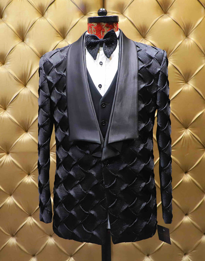 AFFIRM: Introducing Our Stunning Layered Fabric Tuxedo