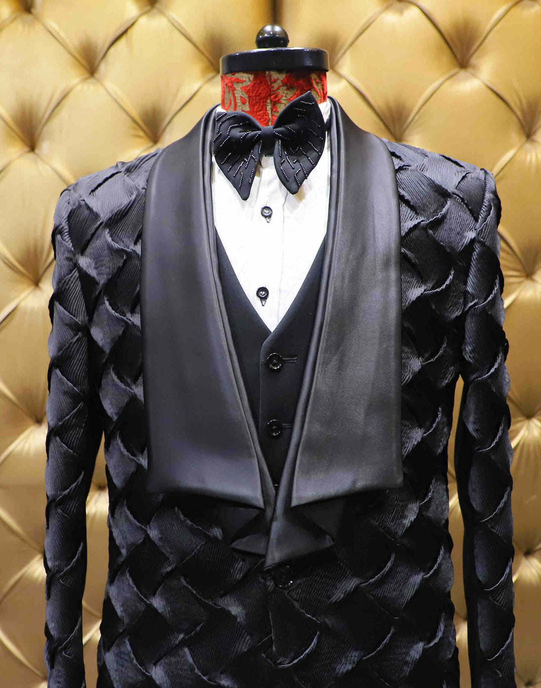 AFFIRM: Introducing Our Stunning Layered Fabric Tuxedo