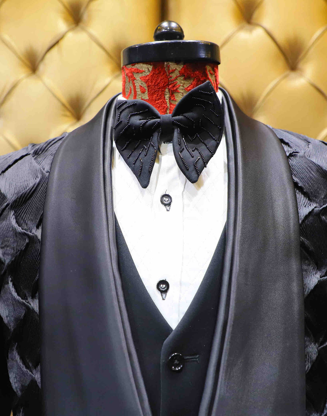 AFFIRM: Introducing Our Stunning Layered Fabric Tuxedo
